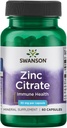 Swanson Zinc (Citrate) 30 Miligram 60 Capsules