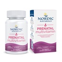 Nordic Averal Prenatal Multivitamin for Women - Daily Vegetarian Prenatal Vitamin - 22 Esculity Nutrients, termasuk B6, Folate, dan Besi - 60 Tablet - 30 Hamba