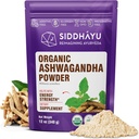 Sidhayu Organik Ashwagandha Powder - 12 oz
