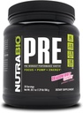 NutraBio Pre Workout Powder - Old Formula - Substayed Energy, Mental Focus, Endurance - Beta Alanine, Creatine, Caffeine, Electrolytes - 20 Servings