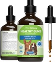 Pet Wellsing Heally Gums for Dogs - Gums & Dental Heal Care, Healthy Breath, Coenzim Q10, Zinc Oxide, Calendula, Marmmarllow Root - Veterinian-Formulated Holistic Topical 4 oz (118 ml)