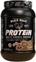 Kompatibel Bundle Nutrition di seluruh dunia dengan bubuk Protein Hitam - Protein Multi- Sumber Whee, Egg & Casein Complex dengan Enzymes & MCT- 2LB Camfire Flavor dengan Multi- Tujuan Keychain