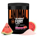 Animal Fury Pre Workout Powder - Watermelon, 350mg Caffeine, BCAA Amino Acids, 2g Beta Alanine, Citrulline & Tyrosine, Energy, Focus, Kekuatan, Perbaikan, Praolahraga untuk Pria & Perempuan, 20 Servis