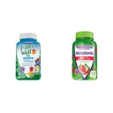 Vitafusion Fiber Well Fit Gummies 90 Count and Max Strength Melonalin Gummies 100 Count