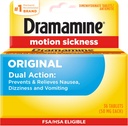 Dramamine Asli, Motion Penyakit Relief, 36 Count