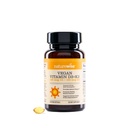 Naturewise Vegan Vitamin D3 + K2 - Organik D3 5000IU + Natural Vitamin K2 100mcg - Dukungan Bone - Tinggi Absorpsi dengan Organik Cold- Menekan Olive Oil - Non-GMO