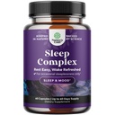 Nature Craft Natural Refreshing Sleep Formula - Dupport Healthy Reserve - Non Addictive Suplement - Magnesium L- Theanine GABA - Purest Herbal Ingreaints