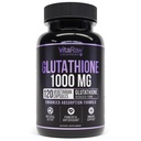 100mg Glutathione untuk Dukungan Imune - 100mg Kompleks Absorpsi - Mengurangi Lipomal Glutathione Support dengan Alpha Lipoic Acid - Brain Booster, Glowing Skin, Liver Support