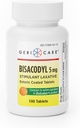 GeriCare Bisacedyl 5 mg Laxative Table Coated 124; Generik untuk Dulcolax 124; Stimulant Laxative 124; Gentle Overnight Constipation Relief 100 Count (Pack of 1)