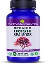 Irish Sea Moss, Organik Prebiotic Food, lebih dari 70 Trace Mineces, Supports Healthy Elimination, Ditraffic and Immune Support 60 Vegetarian Capsules