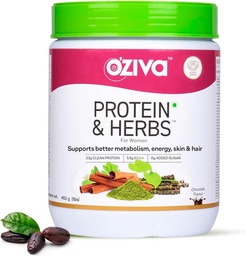 OZIVA Protein & Herbs for Women 124; 500 Gm (16 Servings) yaitu: