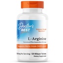 Tambahan Terbaik Dokter L Arginine untuk Pria & Perempuan - L-Arginine 1000 mg Per Serving, Mendukung Oxide Nitric (NO) Levels, Diterima Plus Rilis Bilayer 120