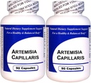 Artemisia Capillaris (90 Kapsul) -concentrated Herbal Extract - Dietary Supplement - 2 Pack