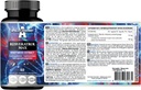 AMOLLO 'S HEGEMONY Resveratrol Max - 500 mg per Capsule - 60 Vegan Capsules - Kesucian Tinggi 98% Ekstraksi - Mendukung Kesehatan Sirkulasi - Antioksidant Alam - Supplemen Dietary