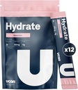 UCAN Hydrate Electrolite Drink Mix (Watermelon, 12 Stickpacks) Sugar- Free, Keto- Friendly, Vegan, Non-GMO, Gluten- Free Electrolite Powder with Pottasium & Magnesium for Runners & Athletes