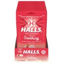 HalLS Throat SoOthing (Sebelumnya HalLS Breezers) Creamy Strawberry Throat Drops, 12 Bags of 25 Drops (300 Total Drops)