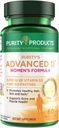 Produk Kesucian Dr. Candell 's Advanced Vitamin D Women Formula Dihiasi dengan Lutein dan Biotin untuk Sehat Skin dan Rambut - 60 Vegetarian Kasules
