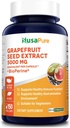 NusaPure Grapefruit Extract 5.000 mg per Capsule (Ekstrak 10: 1) tutup Bioperine 150 Veggie (Vegan, Gluten Bebas, Non- GMO)