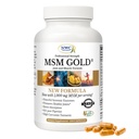 NWC MSM Gold - Systemic Enzyme Suplement with Turmeric, Tomato Lycopene & BioPerine for Nutrient Absorpsi - Gabungan & Muscle Support - 150 Antioksidant - Rich Vegetarian Capsules