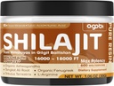 Shilajit Pure Himalaya Resin Organik - 30g Shilajit Tambahan dengan 85 + Trace Mineces, Fulvic Acid, Ashwagandha Root, Tongkat Ali & More Herbal - Dukung Imune, Produksi Energi & Kesehatan