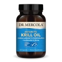 Dr. Mercola Antartika Krill Oil - 1,000 mg - Omega-3 Suplemen dengan EPA & DHA - Pendukung Otak, Jantung, Gabungan & Imune Kesehatan - Bebas GLO-Free & Soy- 60 Capsules (30 Pelayan)