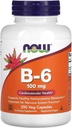 Sekarang Foods Vitamin B-6 250 Capsules / 100mg