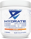 EndurElite Hydrate Elite - Electrolite Powder - Instant Hidration & Electrolite for Endurance Athletes - Hydration Powder Mix - Orange - 31 Servings