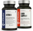 Detoxx dan Liver Mendukung Duo- Bundle untuk Mendukung Fungsi Hati Sehat, Produksi glutathione, dan detoksifikasi