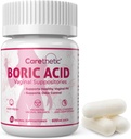 Vaginal Supositor - PH Balance & Odor Control for Women, 600mg, 30 Count - Kesehatan Feminin Lembut