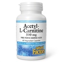 Faktor Alam Acetyl L- Carnitine 500 miligram, 60 Vegetarian Capsules