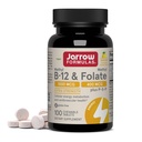 Jarrow Formula Metyl B-12 1000 MCG dan Metil Memolor 400 MCG, Ekstra Kekuatan, Cellular Energy Metabolisme dan Kesehatan Kardiovaskular Formula 1) Dengan P-5- P, 100 Tablet berkeju, Sampai dengan Tambahan 100 Hari