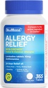 ValuMeds Loratadine 10mg Non-Drowsy 24- Hour Relief Indoor & Outdoor 14; All-Day Antihistamin Alergy / Sinus Pil untuk Runny Nose, Itchy, Mata Mata Mata 126; Bandingkan ke Claritin 12465; 365 Tablet