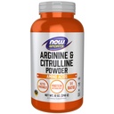 NOW Foods Sports Nutition, Arginine & Citrulline Powder, 1: 1 Rasio, Acid Acid Amino, 12- Ounce
