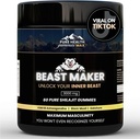 Monster Maker - Pure Shilajit Gummies for Men 124; Natural Himilayan Organic Shilajit Autentic Male Suplemen Pria dengan Ashwagandha, Black Musli, Gokshura 124; 60 Gummi