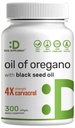 DEAL SUPPLEMENT Minyak Oregano Softgeels dengan 300 Minyak Benih Hitam - 30: 1 Ekstrak, Aktif Carvacrol & Thymoquinone - Antioksidant Immune Kesehatan Dukungan - Tanaman Berdasarkan, Non-GMO