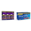 GoodSense Omeprazole Tablets 20mg 14 Count Pack of 3 & Loratadine Tablet 10mg 365 Count Allergy Relief Antihistamin