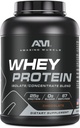 Amazing Muscle 100% Whiy Protein Powder * Advanced Formula dengan Whey Protein Isolate sebagai Primer Ingredient Seiring dengan Konsentrasi Whey Protein Filter (Coklat, 5 lb)