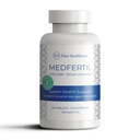 Medfertil untuk Men Natural Dietary Suplemen untuk Pria dengan Carnitine, Co-Q10, Selenium, Zinc, Vitamin C, E, B12, B9 (30 Tablet)
