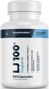 Lab Transparent LJ100 - Eurycoma Longifolia Tongkat Ali Ekstrak 100mg Capsules untuk Lean Body Mass, Kekuatan, dan Performance Enhancement - 60 Count