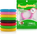 24 Pack Mosquito Repellent Bracelet, Invidually Wrapped Repellent Wristband, DEET Free, Natural and Waterproof Band