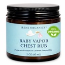Irene Organic Baby Vapor Chest Pub Clean Vapo Rub Made with Non Toxic Ingreations like Eucalyptus Escalyptus Oils, Safe for All Ages, Newborns and Infants, Jurang Anak Sakit