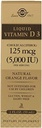 Solgar Liquid Vitamin D3 125 mcg (5.000 IU) - 2 flf oz - Delicious, Natural Oranye Flavor - membantu mempertahankan Healthy Bones & Teeth - Imune System Support - Gluten Free, Dairy Free, Kosher - 59
