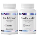 Tesseract Medical Research Optimal Gut & Tease Bundle, Butyric Acid Complex Gastrointestinal dan Curcumin Metalite Joint Relief Suplemen