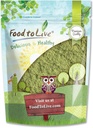 Makanan untuk Hidup - Alfalfa Powder, 1.5 Pounds - terbuat dari Raw Dry Whole Young Leaves, Vegan, Bulk, Great for Baking, Juice, Smoothies, Shakes, Dreese, dan Instant Breakfast Drinks