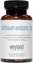 Lithium Orotasi - 5mg Lithium Elemental per Vegetarian Capsule
