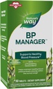 Nature 's Way BP Manager, Support Healthy Blood Pressure (1) & Heart Health *, with Stestia, Hawthorn, & Olive Leaf Extracts, 90 Tablet (Packing May Vary)