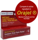 GeriCare Benzocaine 20% Maximum Kekuatan Toothache & Oral Instant Pain Relief Gel 0.5.