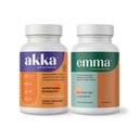 Emma Akka Liver Cleanse Detox & Repair Gut Health - Complete Wellness Bundle with Magnesium, Berberine, Vitamin D & More to Dup Gut, Liver, Metabolism, Imunity & Colon Cleanse