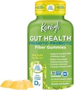 Konsyl Gut Health Prebiotic - Probiotic Fiber Gummies - Membantu Digetical Health + - Vegetarian Fiber Supplement Gummies for Adults - 56 Count