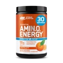 Optimum Nutrition Amino Energy Powder Plus Hidration, with BCAA, Electrolytes, and Caffeine, Tangerine Wave, 30 Servis (Packing May Vary)